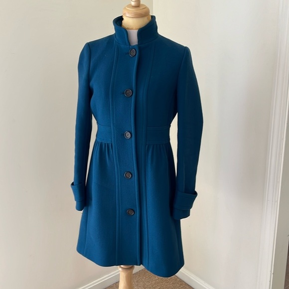 J.Crew SZ 4, classic Lady day double cloth wool blend jacket. - Picture 1 of 16